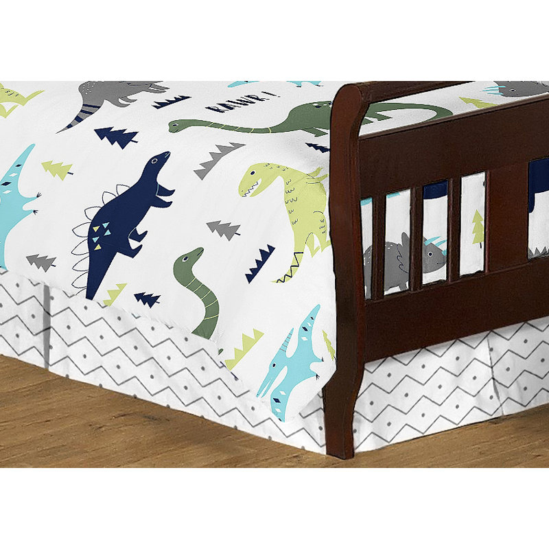 Mod Dinosaur Toddler Comforter Set