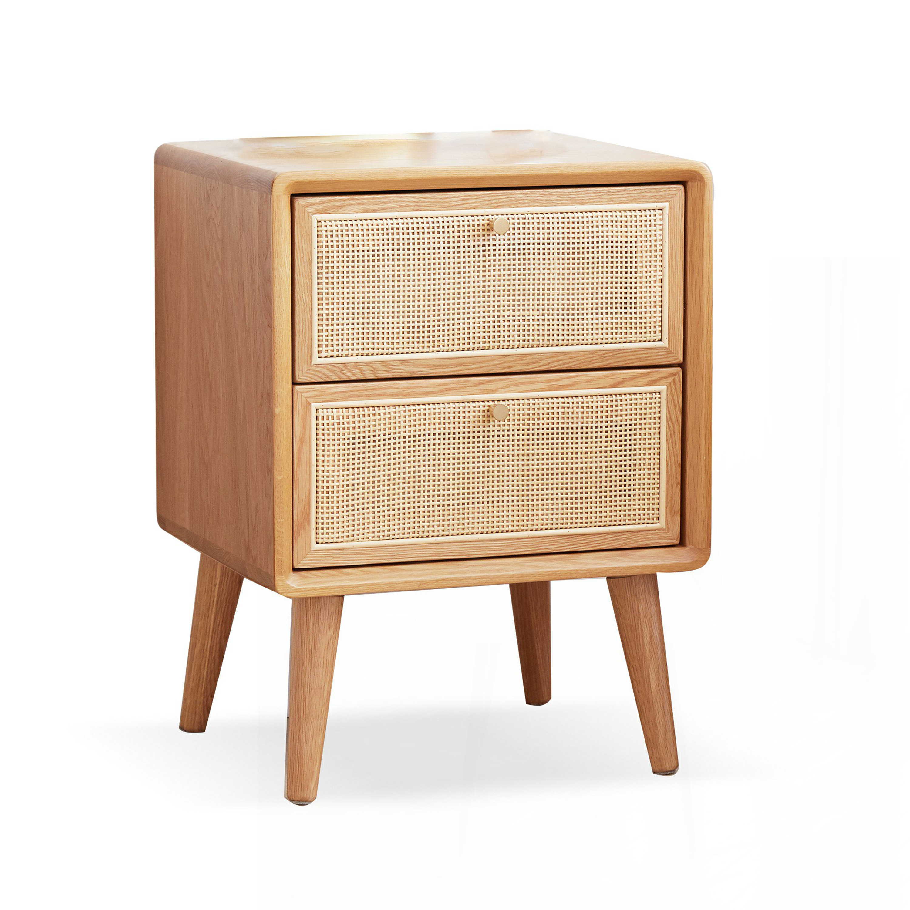 solid oak bedside cabinets