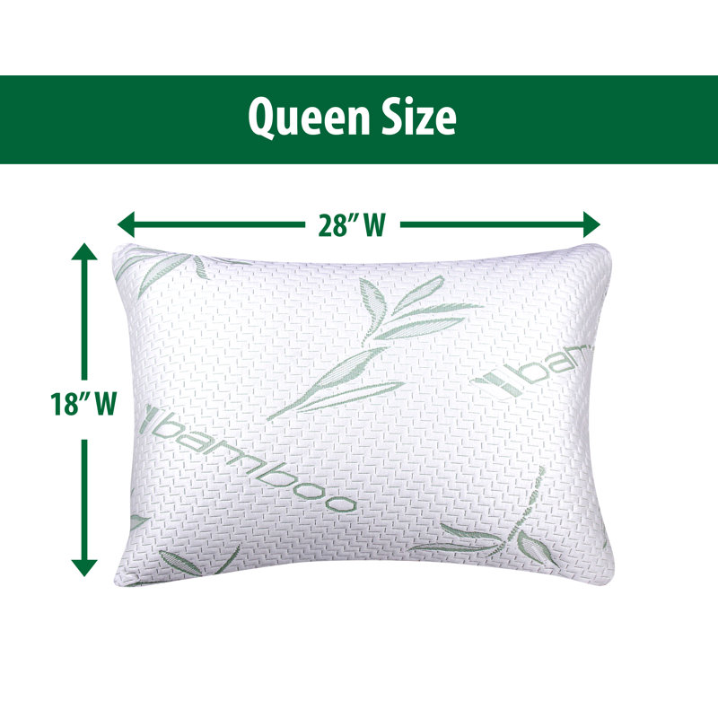 Memory Foam Medium Cooling Pillow, Queen