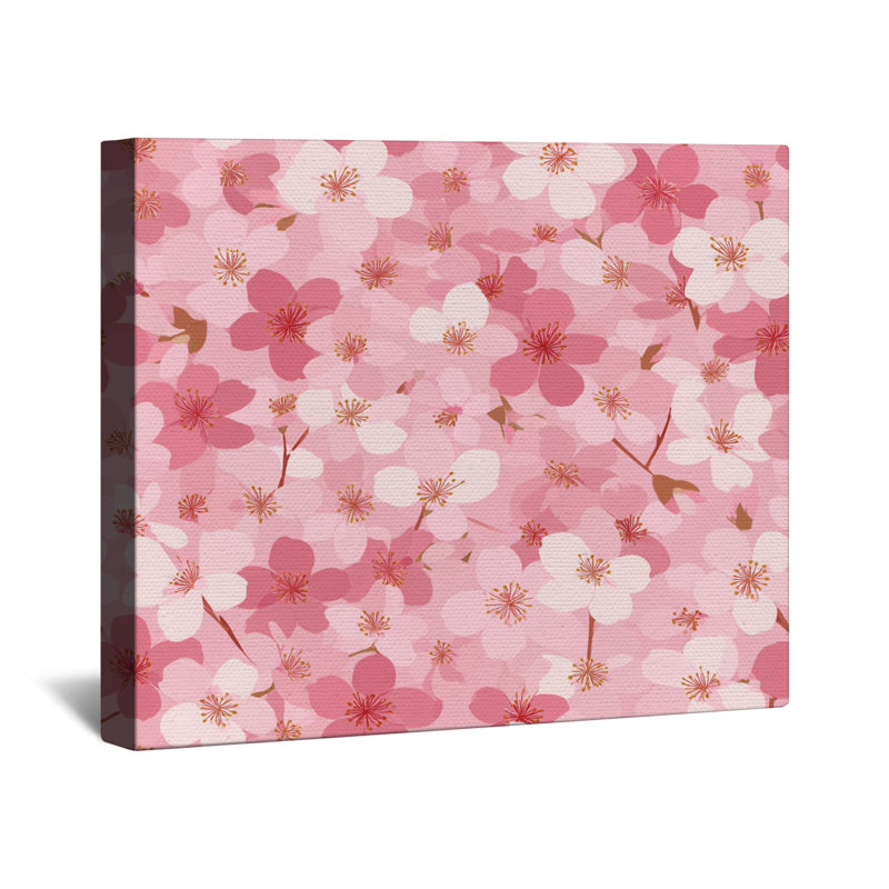 Toile de galerie Blossoms - Décoration murale florale en plusieurs tailles, 16 x 16 inches