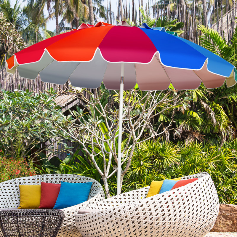 Parasol de plage 86,5 po