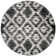 Bethlyn Ikat Ivory/Charcoal Area Rug