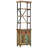 17 Stories Highboard 21.7"X11.8"X70.9" Solid Wood Reclaimed