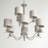 Armindo 9 - Light Dimmable Tiered Chandelier-934856437