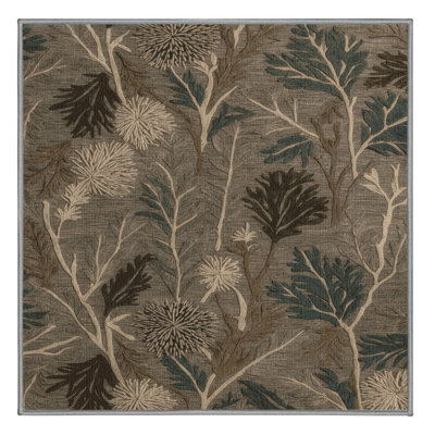 Washable Burdock Root Vegetables Area Rug