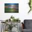 Mur de métal luxueux «Sunset At The Old Barn» par Rick Berk-102364209
