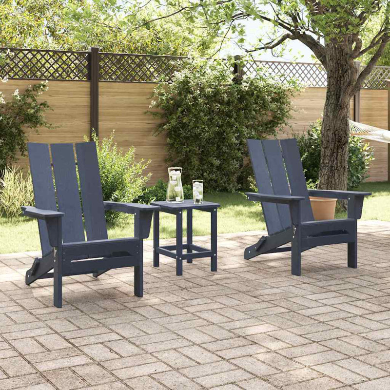 Outdoor Adirondack Chair, Navy