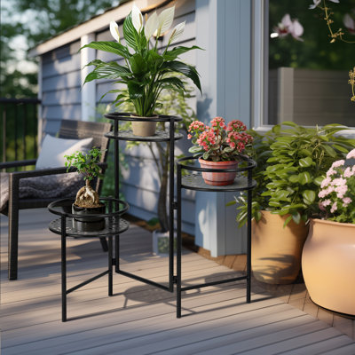 Support pour plante 22 "pliable 3 niveaux