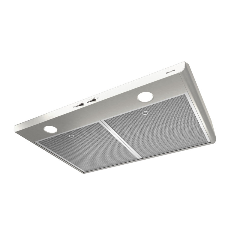 Hotte sous un meuble convertible 30 pouces 250 CFM Sahale, Acier inoxydable