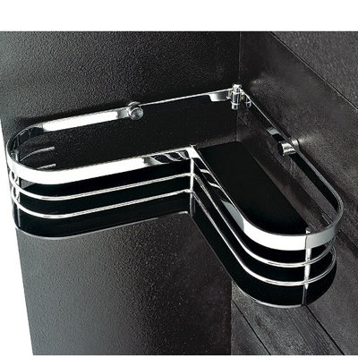 Serviteur de douche en coin