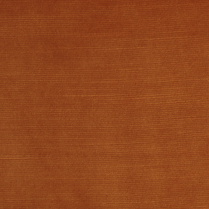 Sloane - Slubbed Plush Luxurious Velvet Upholstery Fabric By The Yard, Satsuma