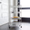 Better Houseware 4-Shelf Wheeled Metal Trolley (White)