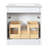 Modern Bathroom Vanity With Stylish Ceramic Sink And Ample Storage-113642706