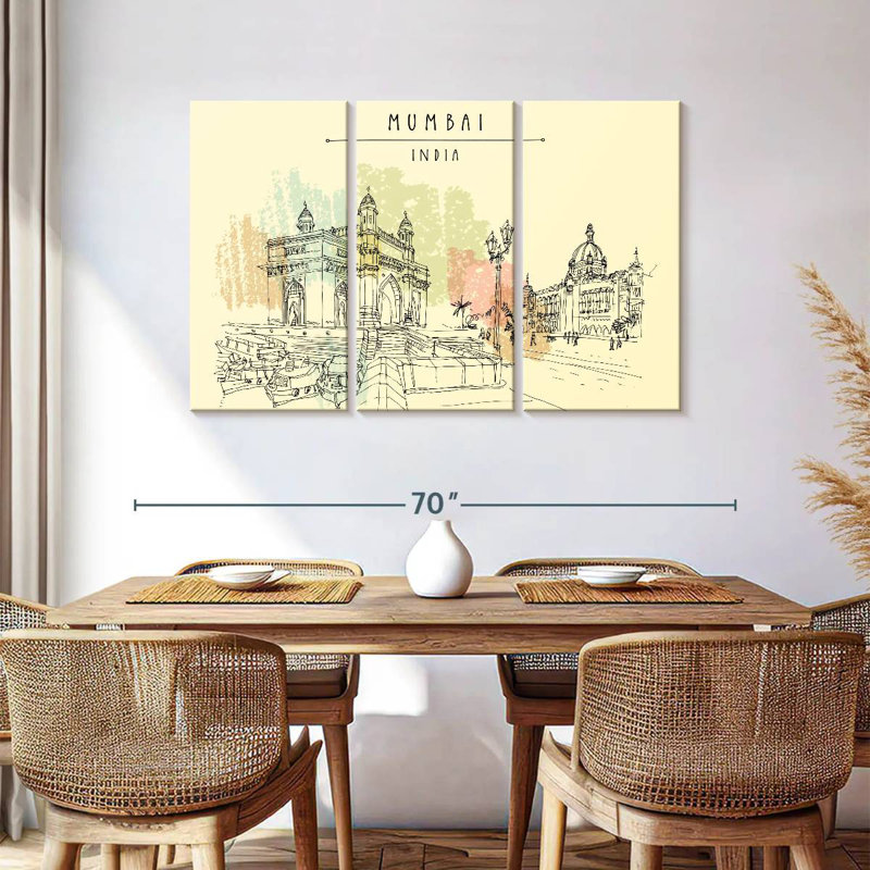 Rorry Mumbai, 36" H x 57" W