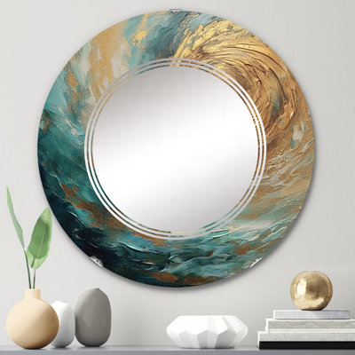 Wensess - Modern Wall Mirror Round