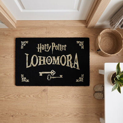 Hogwarts Alohomora Spellwork Multicolor PVC Doormat