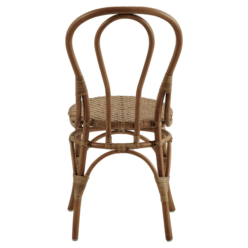 Chaise d'appoint en rotin Alanis Lulu