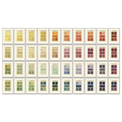 Antique Color Swatches " Antique Color Swatches " by A. Boogert 40 - Pieces