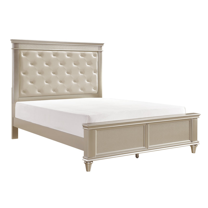 Adrianna Vegan Leather Standard Bed, Queen