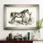Equine Sketch V - Print on Canvas-28042136-28042334-28042338