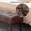 Banc en faux cuir Benjamin-401708317