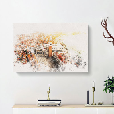 The City of Venice in Italy - Wrapped Canvas