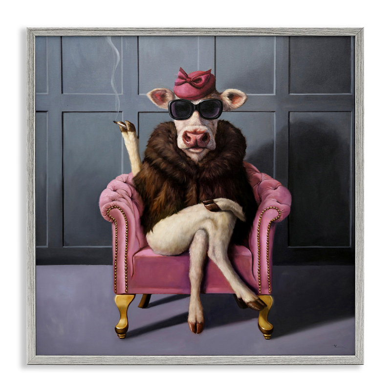 Art de giclée encadrée par Lucia Heffernan, H 24 po x l 24 po, Estampe numérique Farmhouse