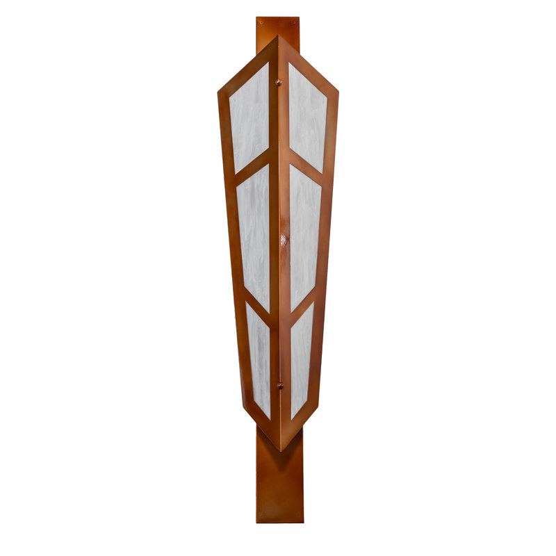 Polaris Steel LED Flush Mounted Sconce