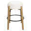 Tabouret Natalia en tissu bouclé-1156079-30128898