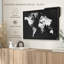 "Art mural carte noir et blanc"-1467544186