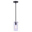 Luminaire suspendu cylindrique à 1 lumière Omak-1374069682