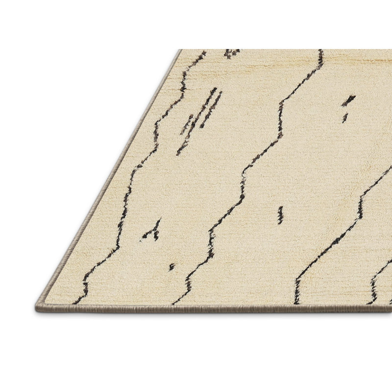 Surface beige contemporaine tapis, Rectangle 8 pi x 10 pi