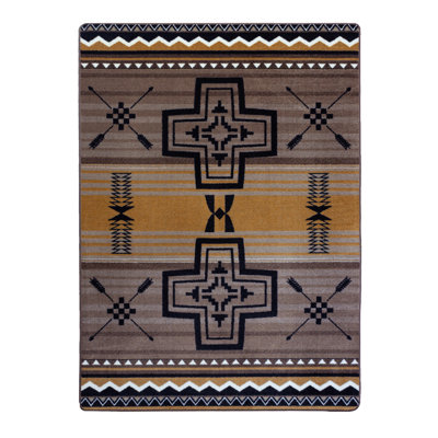 Tapis jaune Marvine