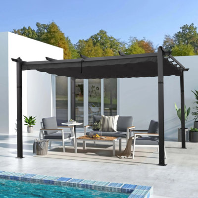 118'' W x 30.5'' D Aluminum Canopy