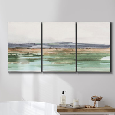 Monet, reproduction sur toile 3 pièces
