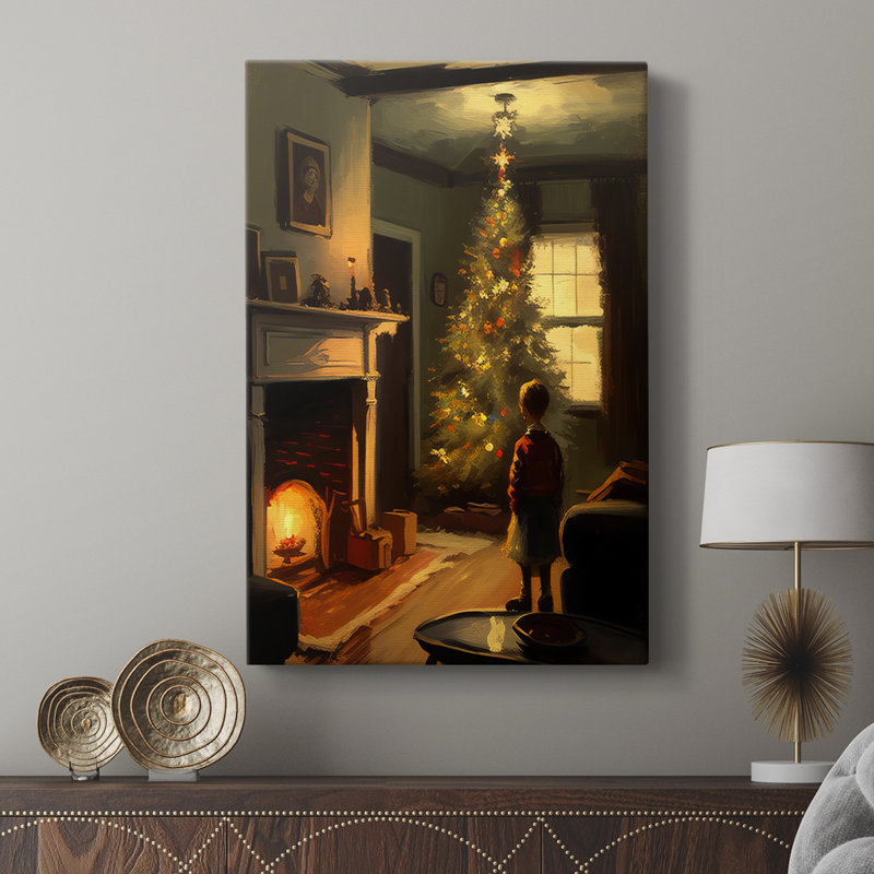 DCV de Noël, art sur mesure, galerie Cavas, H 18 po x l 12 po