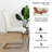 Glass Dining Table Set, Modern Glass Kitchen Table and Chairs, Dining Room Table Set with 51" Glass Dinner Table & Faux Leather Chairs for Small Space,Home, Apartment-272150526-272150525-297156929