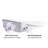 Smart Bidet Toilet Seat with Side Knob, Heated Seat, Adjustable Water Temperature and Pressure, Self Cleaning Nozzle and Night Light