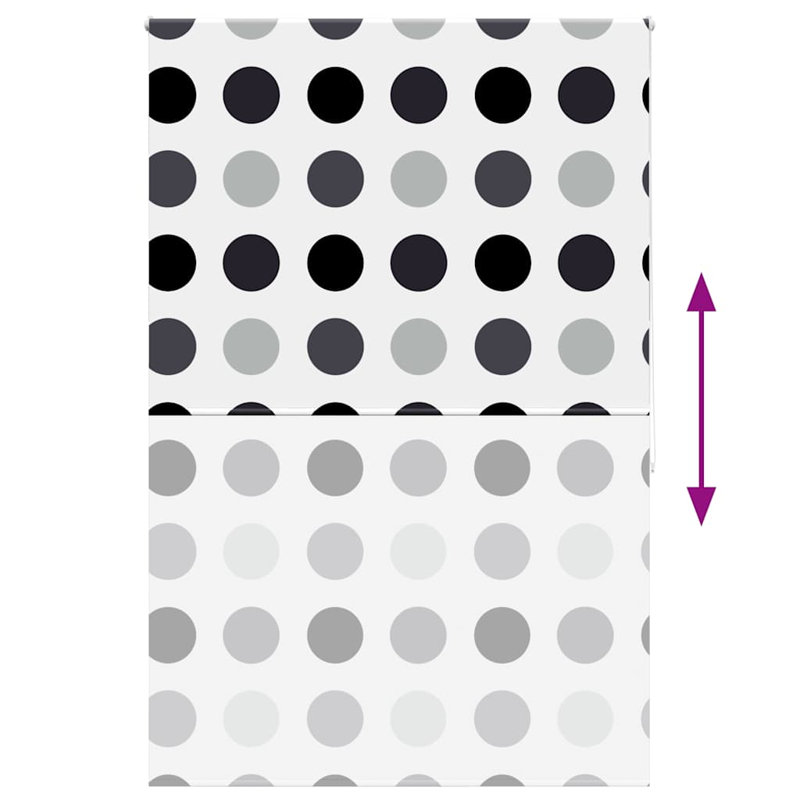 Room Darkening Roller Blind, 150cmW x 240cmL