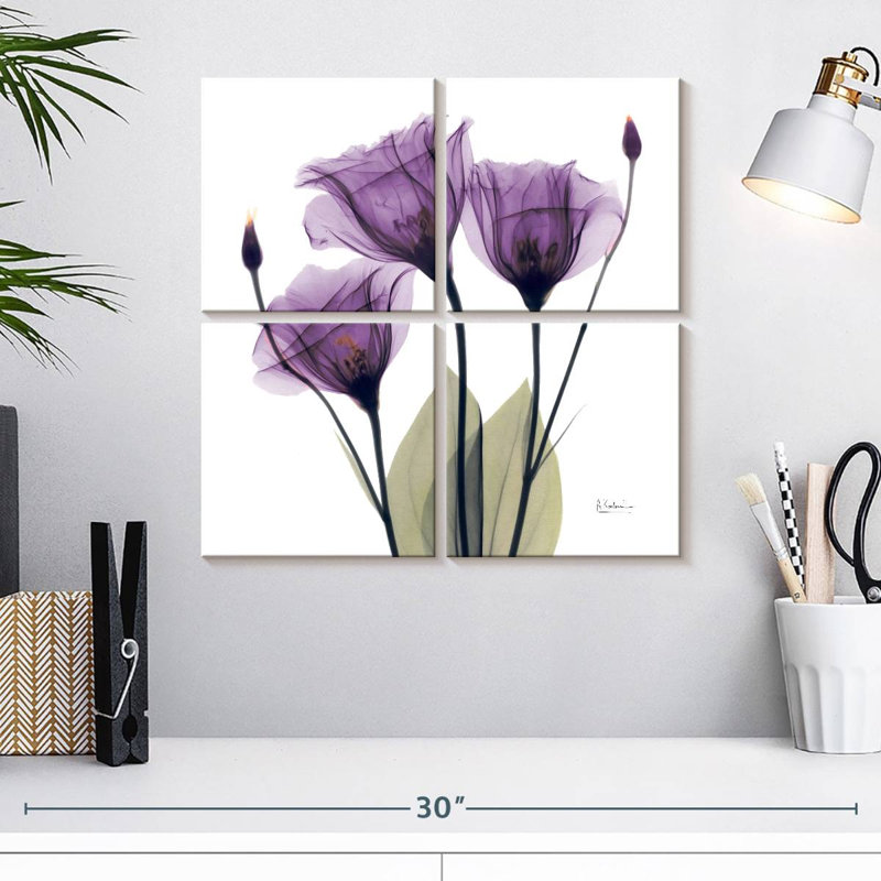 Trio de gentiane mauve Harnek Royal