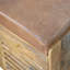 Oakridge Leather Shoe Cabinet