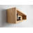 Natural Wood Veneer with Engineered Plywood Wall Bathroom Shelves-515020788