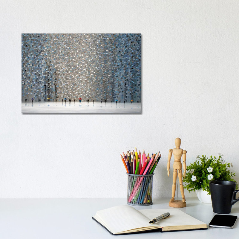Infinity Rain - Giclée sur toile tendue avec châssis