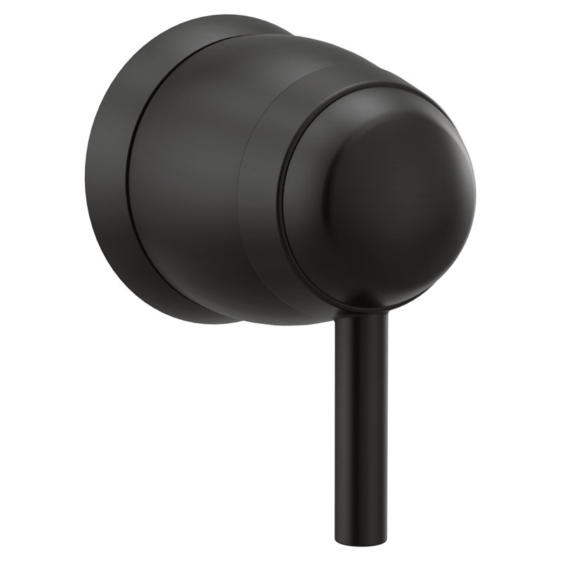 Garniture de robinet de douche à contrôle de volume Moen Arris, Noir mat