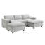 Canapé modulaire 86,5 po Chenille-1244163741