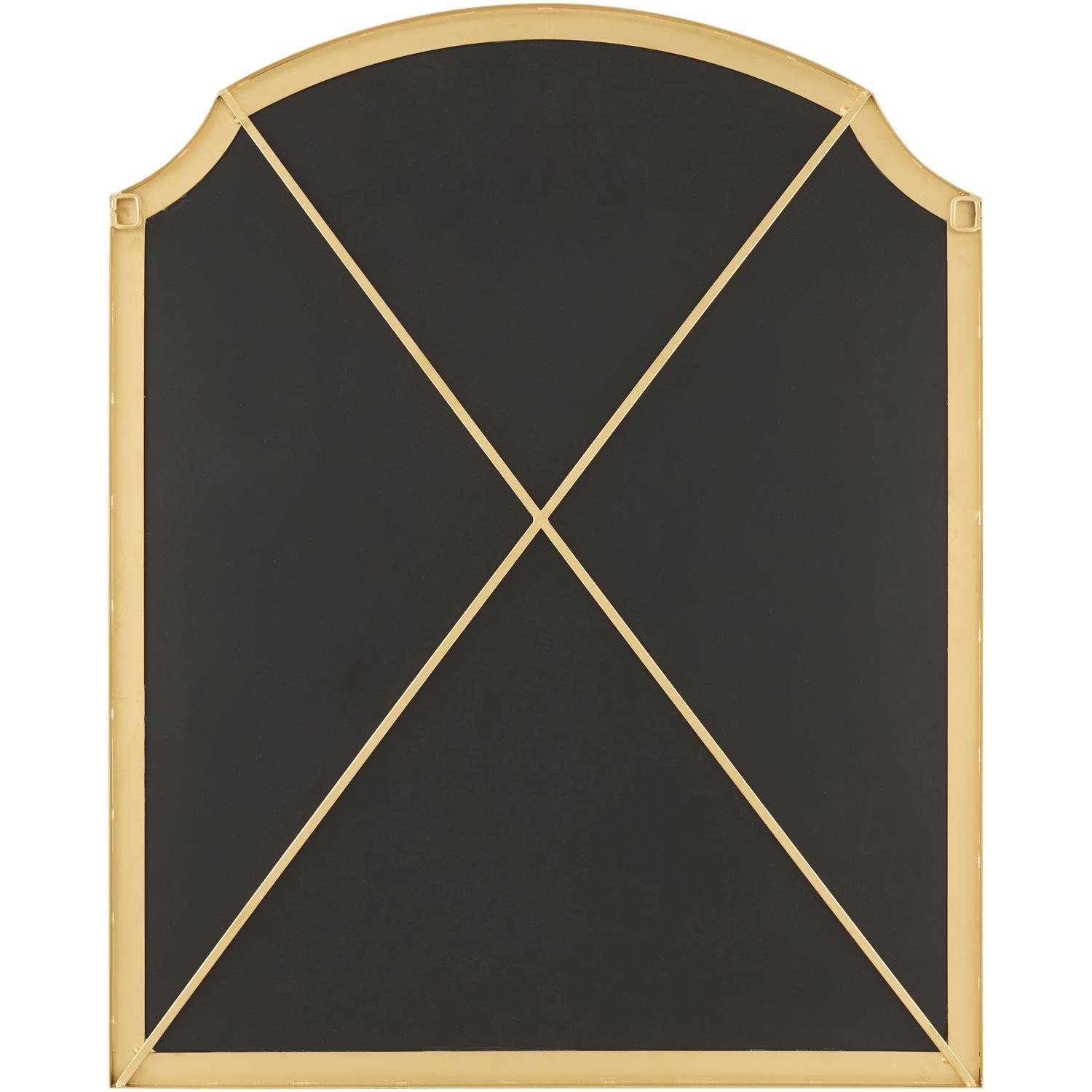 Galey Alix x Livabliss Landon Mirror, Gold, 36" x 29"