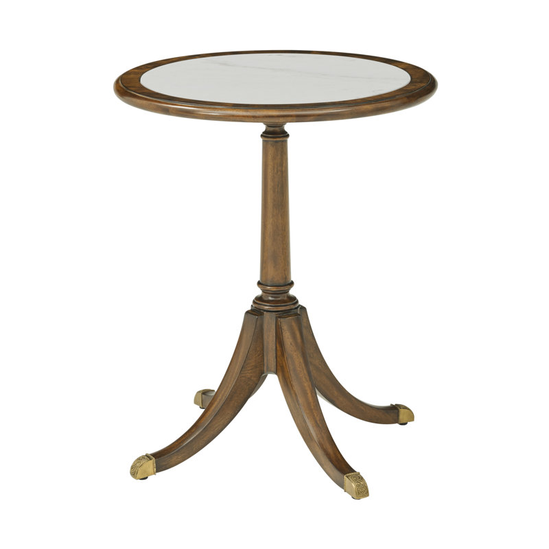 Sloane Marble Tray Top End Table