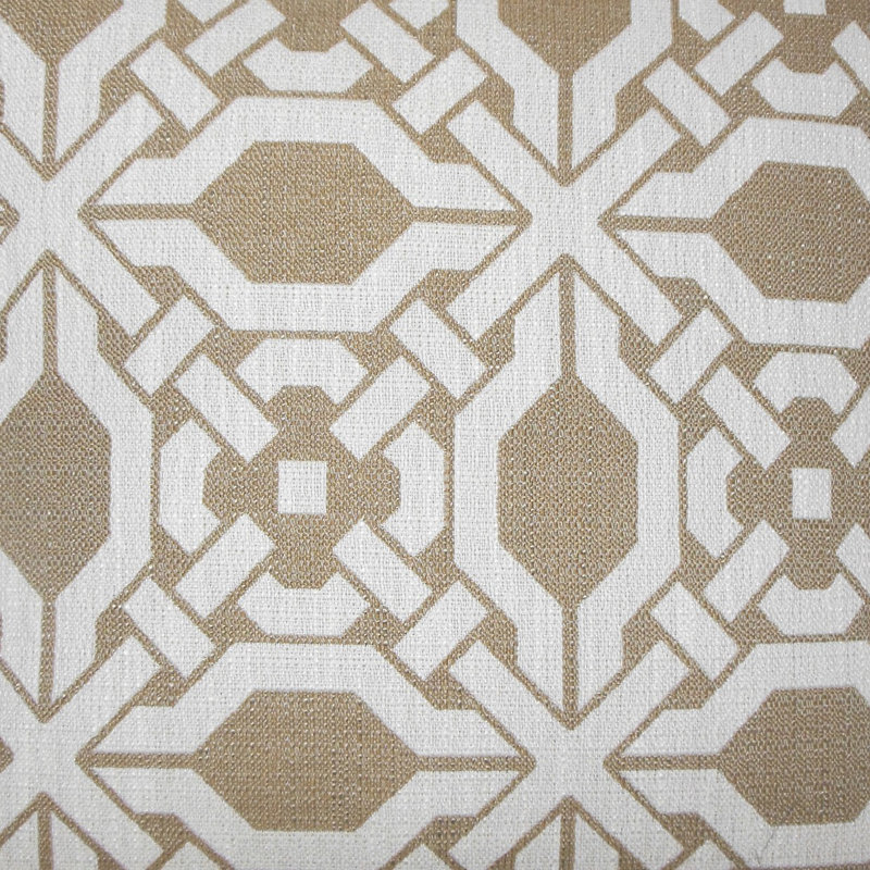 Coussin de jeté géométrique rafer, H 18 po x l 18 po x P 5 po