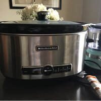 KitchenAid® 6-Quart Slow Cooker with Solid Glass Lid & Reviews