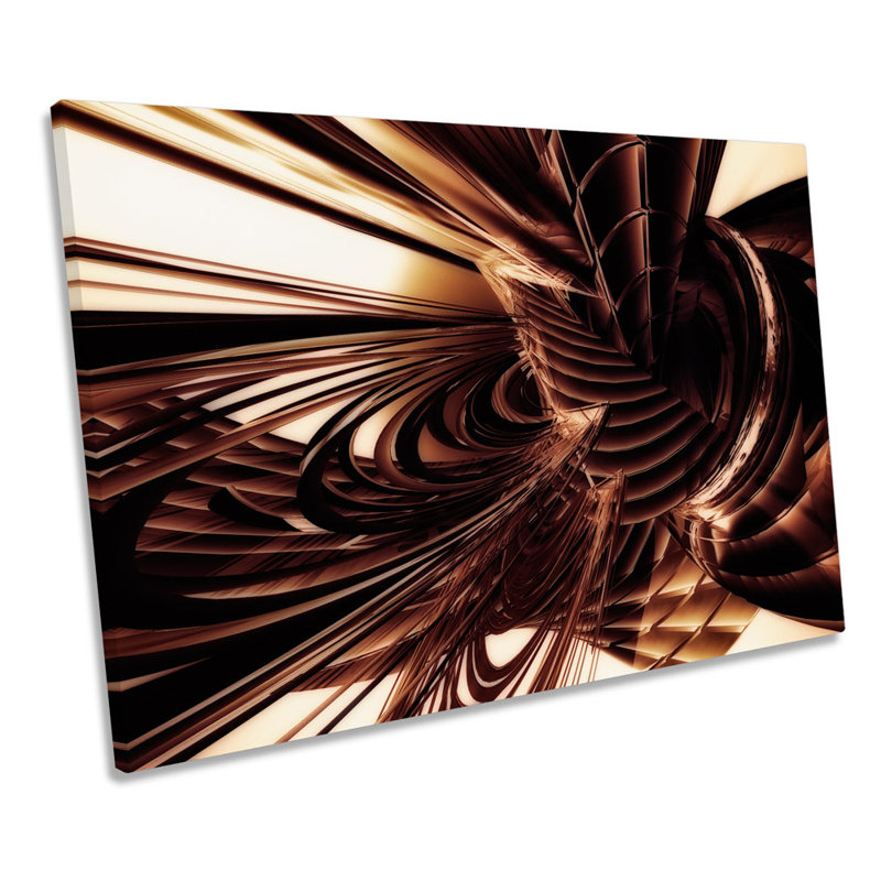 Abstract Design Modern - Wrapped Canvas Art Prints, 30.5cm H x 45.7cm W